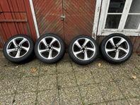 Original 18” Mercedes fälgar m. Vinterdäck E klass