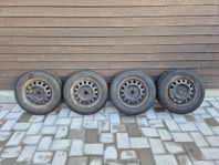 Vinterhjul/vinterdäck 185/65R14, 4/100, Toyo, Hankook