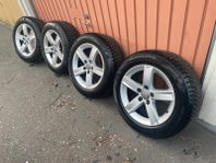  Nästan nya vinterdäck till Audi A4 205/60R16