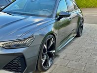 Audi RS6 600HK DAYTONAGRÅ, PANORAMA, SVENSKSÅLD 