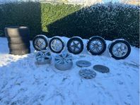 Vinterdäck BMW, VW,  Audi, Honda 15-20" (mycket fina)