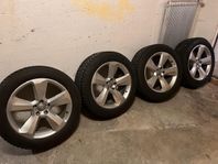 4 st 19 ” Audi Originalfälgar med Nokian Hakka 8 SUV 235/55