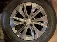 Vinterdäck på 16” aluminium fälgar Peugeot 2008