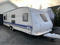 Hobby 720  UKFE prestige  barnkammarvagn 2007  förtält 