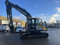 Volvo EC140 EL komplett utrustad maskin, OBS låga timmar