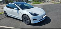 Tesla Model 3 standard range svensksåld