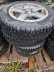 Nästan nya dubbdäck 175/65 R14