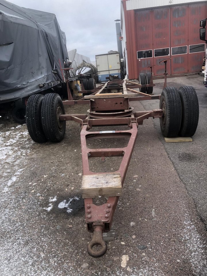 Kraftig båtvagn/trailer för 3...
