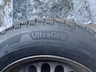 Nya oanvända vinterdäck Goodyear ultragrip 195/65R15