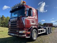 Scania R124 Lastväxlare 8x4 tridem nybesiktad