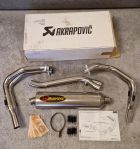 Nytt Akrapovic helsystem Honda Cbr1100xx super blackbird