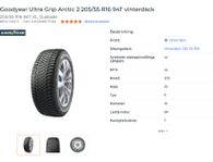 GOOD YEAR Goodyear Ultra Grip Arctic 2 Dubbdäck 