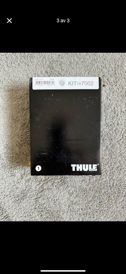 Thule Wingbar edge 95 black