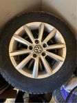 VW Golf fälgar 15” dubbade vinterdäck