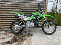 KLX 110 bytes vi mot Trial.