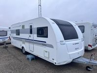 Adria Alpina 663 uk  barnkammarvagn 2015 Alde panoramatak