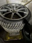 19" AMG fälgar med Lappi Isdäck 255/35 R19