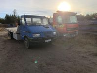 Iveco 59e12 biltransport flakbärgare