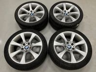 18" BMW Style 124 med däck BEGAGNADE FRI FRAKT