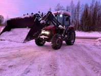 CASE IH JX 60 med lastare stort skopa 2008