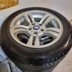 Bmw X3 X5 dubbfria vinterdäck 17"