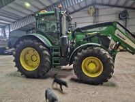 John Deere 6250R med lastare Q7