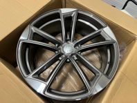 21" RS 5 spoke split Gunmetal/polished 5x112 FRI FRAKT