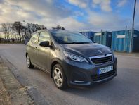 Peugeot 108 5-dörrar 1.0 VTi, fint skick SoV-hjul