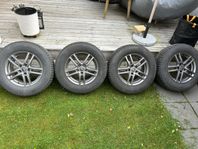 Vinterhjul komplett! Pirelli 215/70R16 100T + DEZENT 7x16