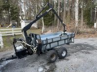 Griplastare ATV med grip, skopa och flak