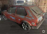 Vw golf mk1- ladugårdsfynd