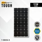 2 stycken flexibla solpaneler Sunbeam Tough 111w