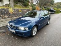 BMW 525i e39 facelift touring, nybesiktigad