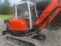 Kubota KX121-3cx 4t grävare 