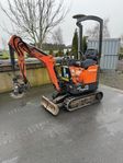 Minigrävare Doosan DX10Z, 2018, 1400h med 3 skopor