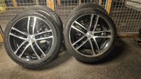 17" Audi Vw Alufälgar DubbfriaVinterdäck Goodyear