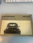 Original Instruktionsbok VW 1302, 1301S