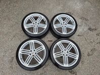 4 st Audi fälgar "RS6" 20 tums kumho däck 5mm 245 35 20