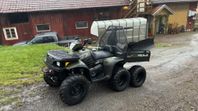 Polaris sportsman 6x6 -08 med plog