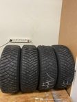 4 stycken Goodyear dubbdäck 205/60R16 aluminiumfälgar 