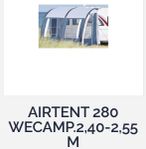 Förtält. Webcamp Air tent 280