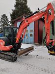 Kubota kx57-4 med Leica grävsystem !