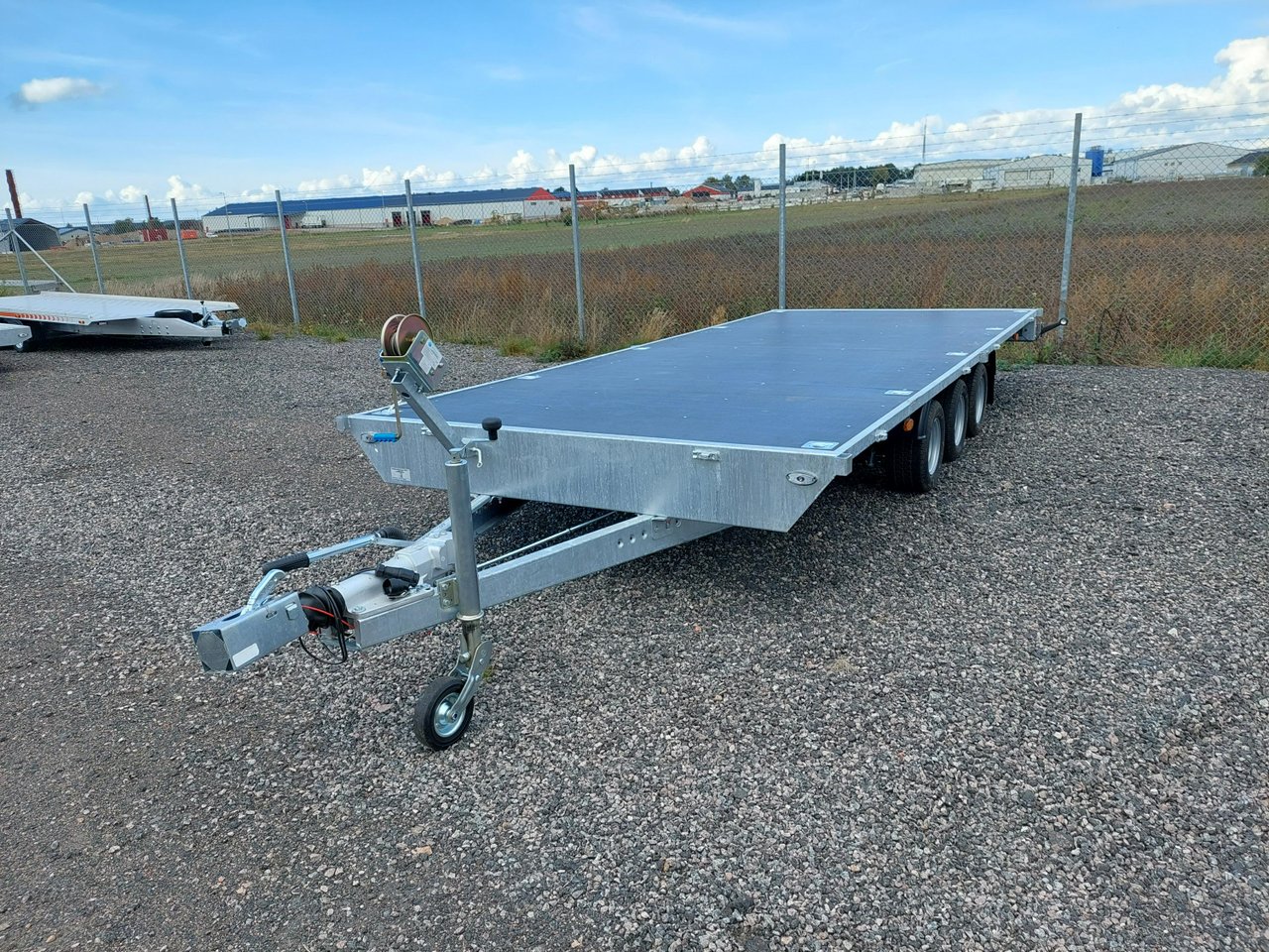 Maskin /biltransport trailer ...