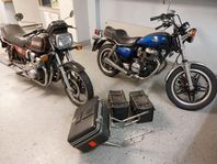 Honda Custom 400  1982  // Suzuki 750 GSX 1981