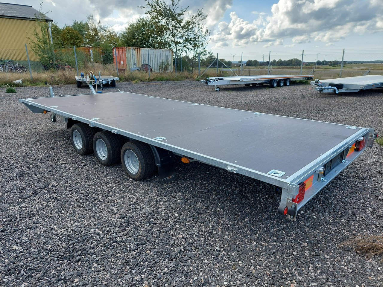 Maskin /biltransport trailer ...
