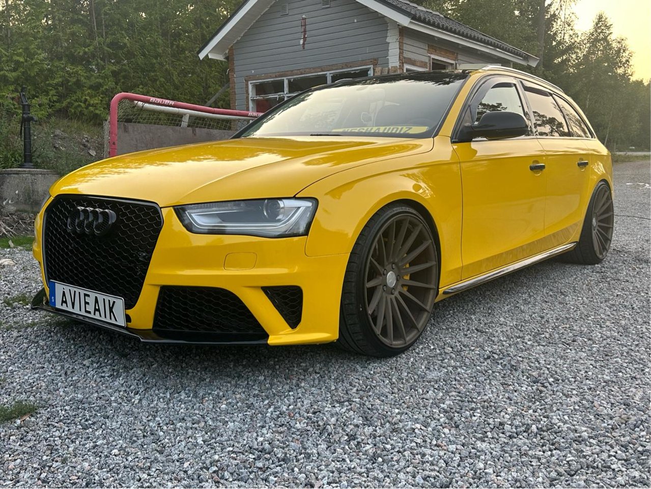 Audi A4 A traktor med det lil...