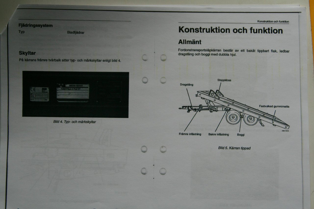 Militär tippvagn för fordons ...