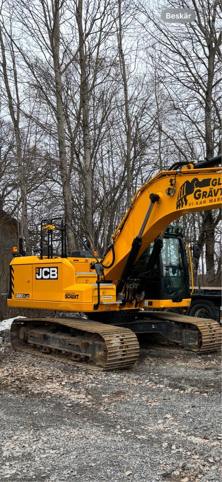 Jcb 220x med Leica GPS , Steg...