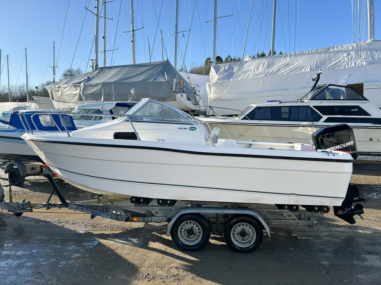 Bayliner 1802 WA, Mercury 125...