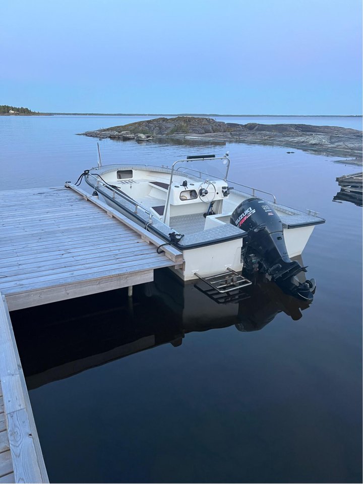 Tollare arbetsbåt fiskebåt